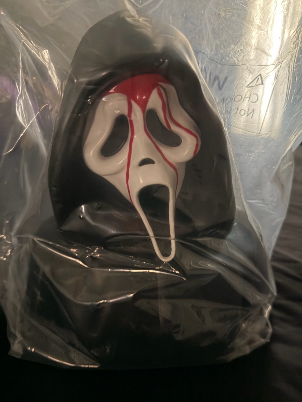 Scream 7 Ghostface Hooded Mask Bust Popcorn Bucket.